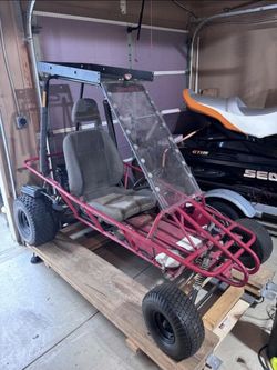 Yerf-dog go-cart
