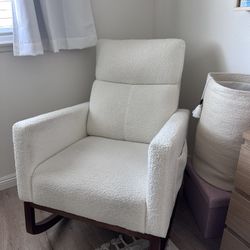 White Rocking Chair