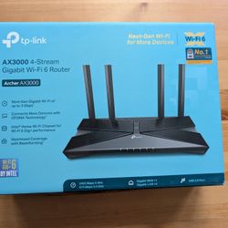 TP-Link AX3000 Gigabit Wi-Fi Router