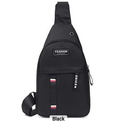Stylish Black Crossbody Sling Bag – Compact & Trendy  