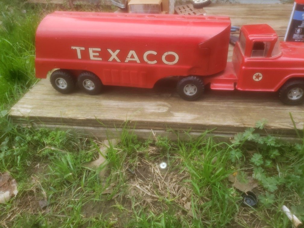 1950 To 1960 Texaco Tanker Truck Truck And Trailer 