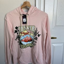New Woman's Pink Hoodie 