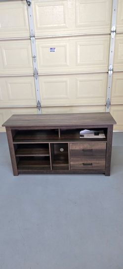 Insignia™ - Gaming TV Cabinet for Most TVs Up to 55" - Brown