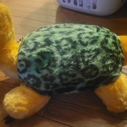 Nineteen sixties plush toy turtle
