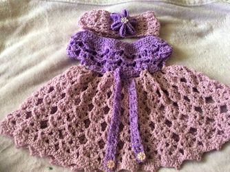 Vestido tejido a mano