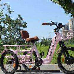 Electric Trikes BREEZY Pink And Blue