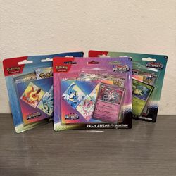 Pokemon Prismatic 3pk tech sticker collection