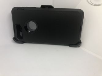 For iPhone 8 Plus black belt clip case funda cover protector