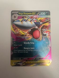Mega Sharpedo EX Play! Stamped