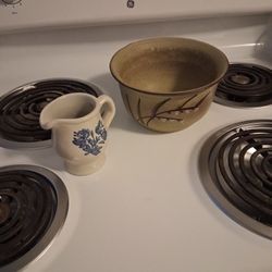 Two Pottery Items 