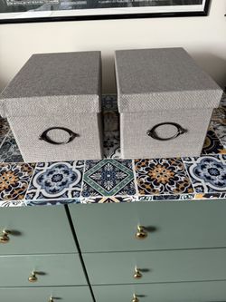 IKEA Storage Boxes With Lid 