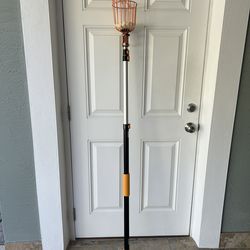 New-Fruit Picker Pole with Basket Telescoping  4-12 ft Apple Picker Extension Pole.