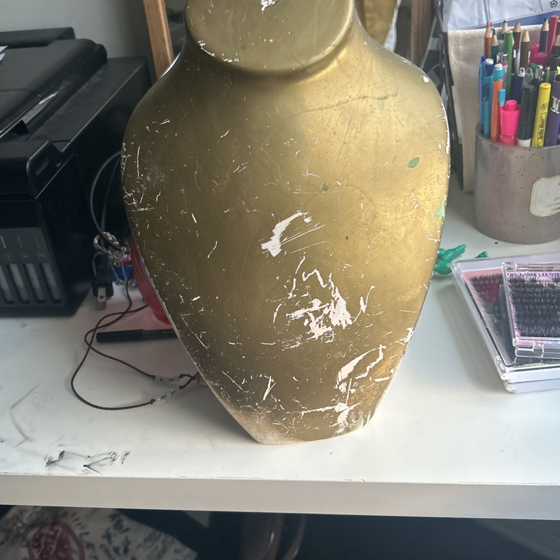Gold Necklace Holder