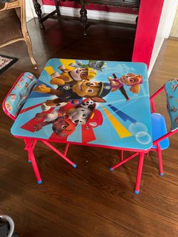 Toddler Table and 2 chair set.
