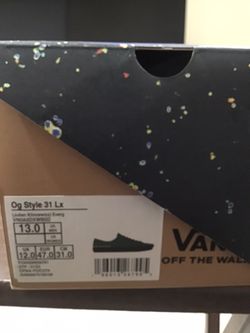 LOOK!!! Vans Men’s Size 13