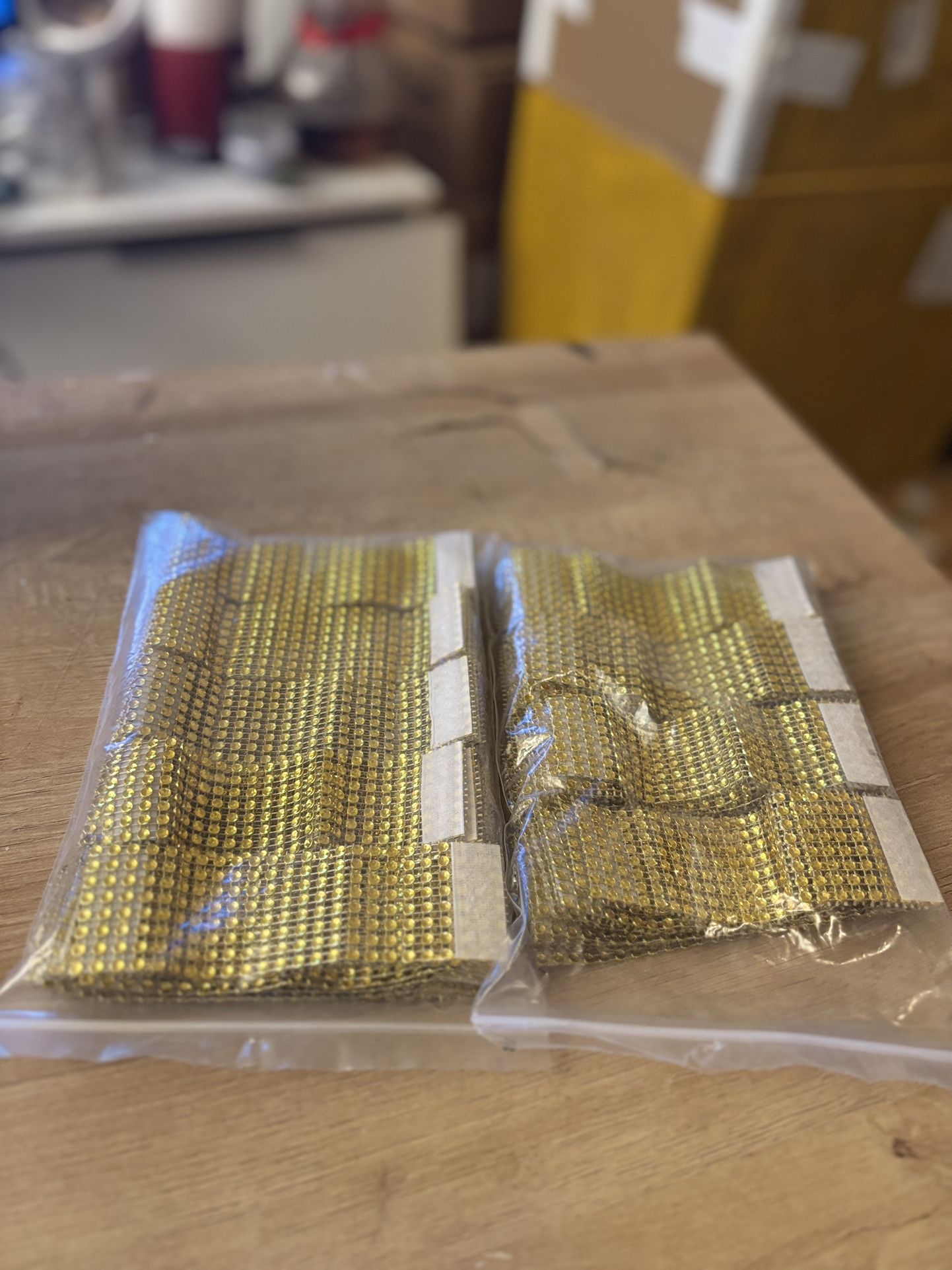 Gold Napkin Rings (set-90 Pieces)