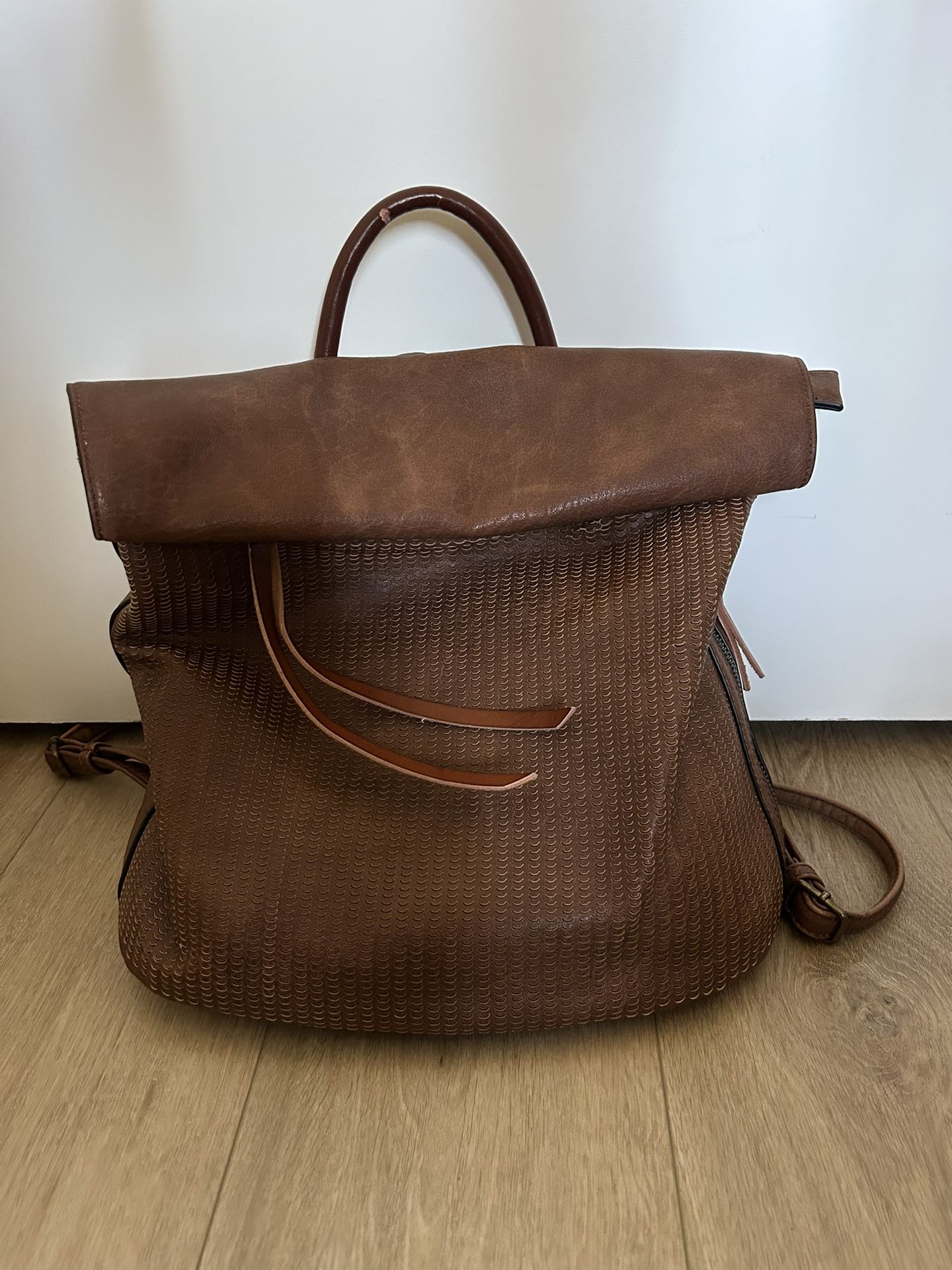 Leather Backpack