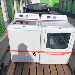 Beautiful MAYTAG WASHER AND GAS DRYER SET 