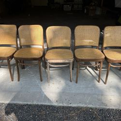 Vintage Cane back Chairs