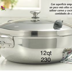 Cacerola De 12 Qt Vida Sana