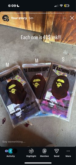 Bape tees