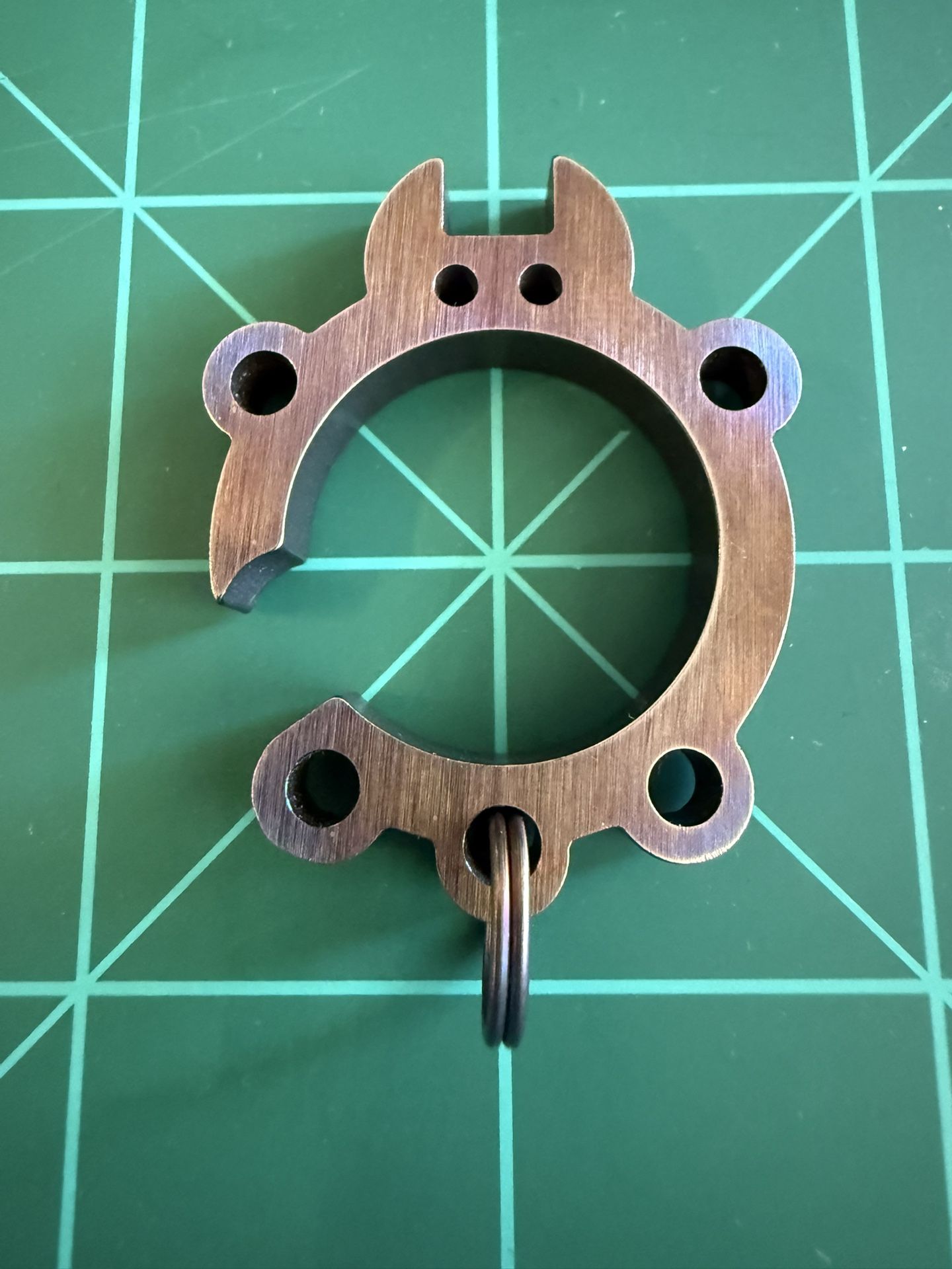Titanium EDC Unique Wrench /Bottle Opener /Keychain 