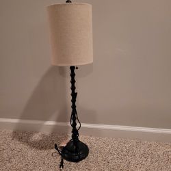 Black Buffet Lamp