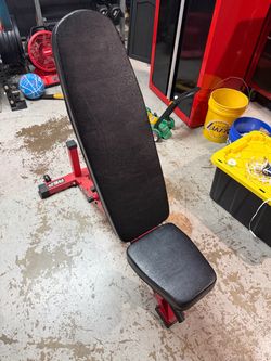 Rep Fitness adjustable bench