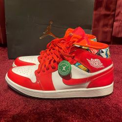 Air Jordan 1 Mid Barcelona
