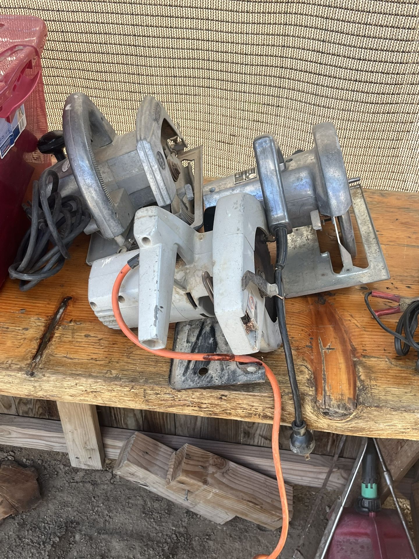 Craftsman Skill Saws. Old Charger. Coleman BBQ