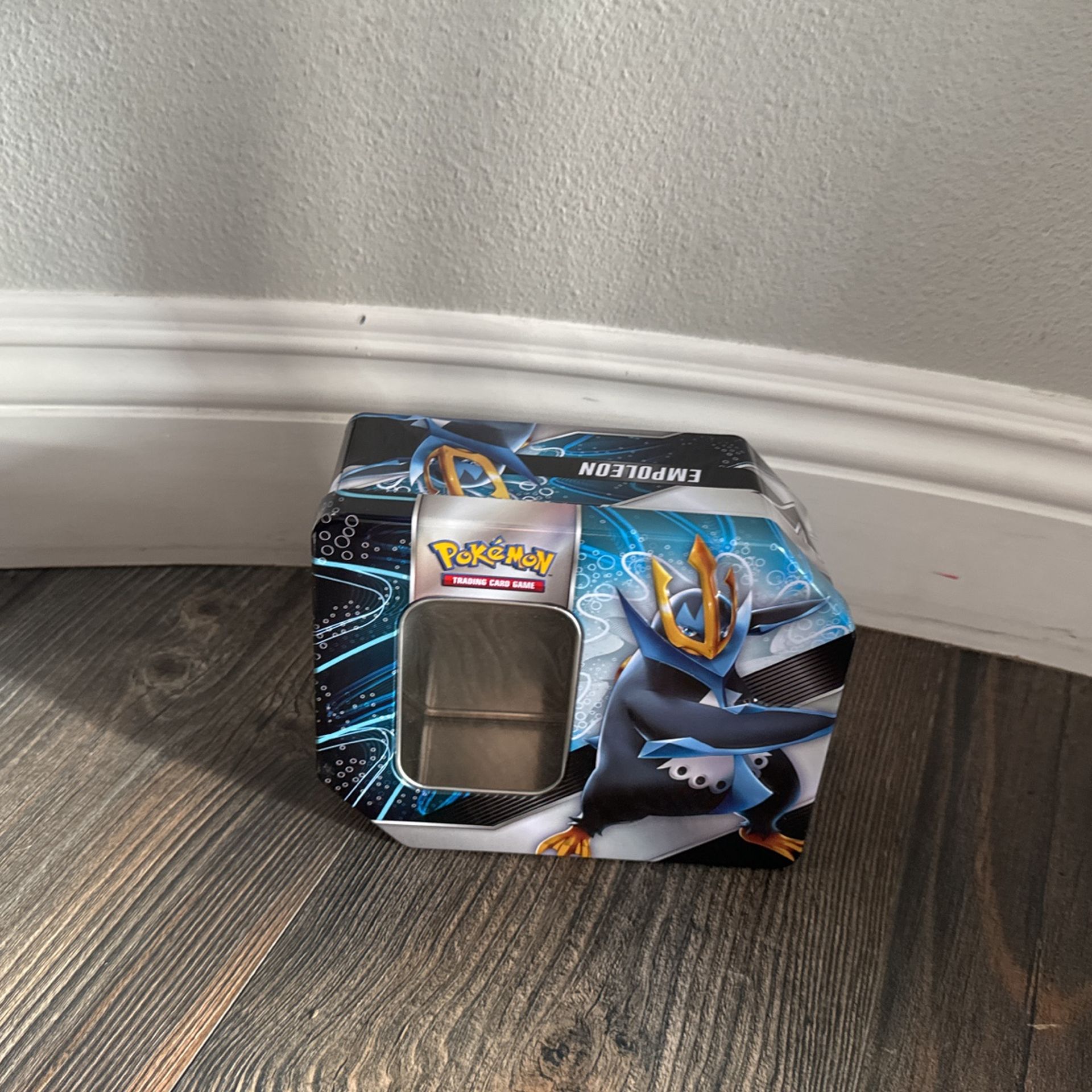 Pokémon suitcase filled with cards