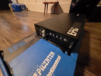 Audio control amplifier 2000 watts rms