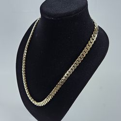 Gold Chain Cuban Link 10mm 24" and 26" *Quality Piece*