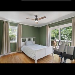 Full IKEA Bed frame With Casper Mattress (2 Of 2)