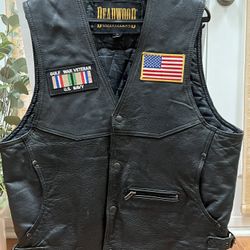 Harley Davidson Leather Vest 