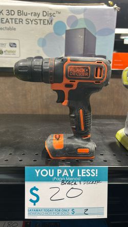 Black + Decker Drill