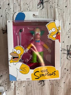 Jakks Pacific The Simpsons KRUSTY THE CLOWN Action Figure 2.5” Series Wave 2