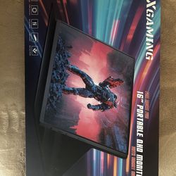 📺 XGaming 16” Portable QHD Monitor – Brand New