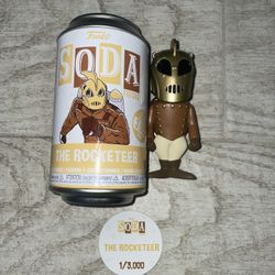 Funko SODA: Disney - Cliff Secord The Rocketeer - Wondercon Official (Exclusive) Only 3000 Made!