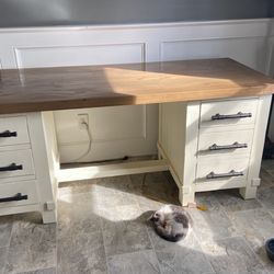 Rustic Solid Wood Desk