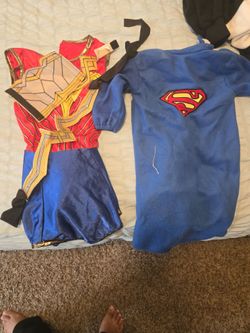 Wonder women costume superman sack costume