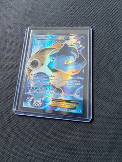 Pokemon Cards XY Base Set Blastoise EX Full Art