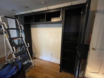 3pc Set Room Furniture - Glass Doors - 80 In X 72 In