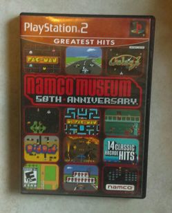PS2 NAMCO MUSEIM 50 TH ANNIVERSARY