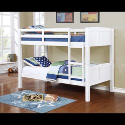 Twin Bunk Bed Not Including Mattres 