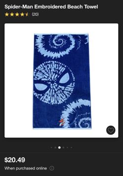 Spider-Man Beach Towel