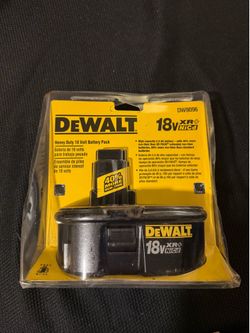 DeWALT 18V XR+ NiCd Heavy Duty Battery Pack DW9096 - Brand New