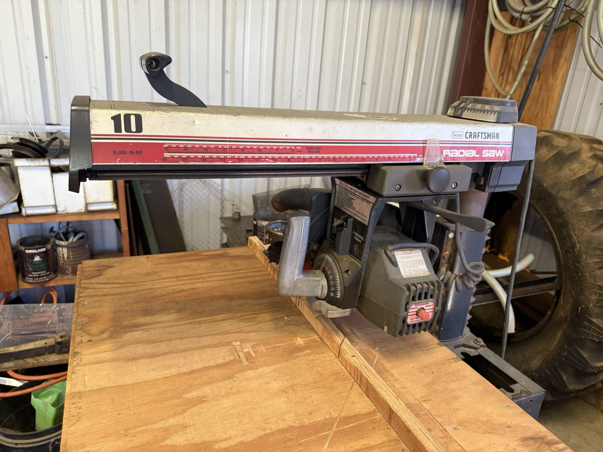 Sears Craftsman Radial Arm Saw