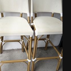 Patio Bar Stools SAFAVIEH OUTDOOR Set (2)