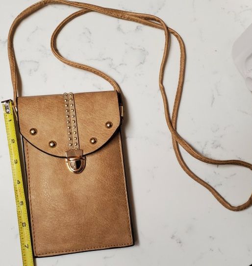 Moving 1/21st, Must Go! Brand New Leather Cross Body Phone Purse